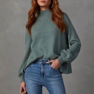 Fate mock neck sweater size M